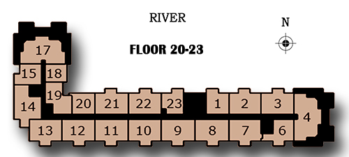 Floors 20-23